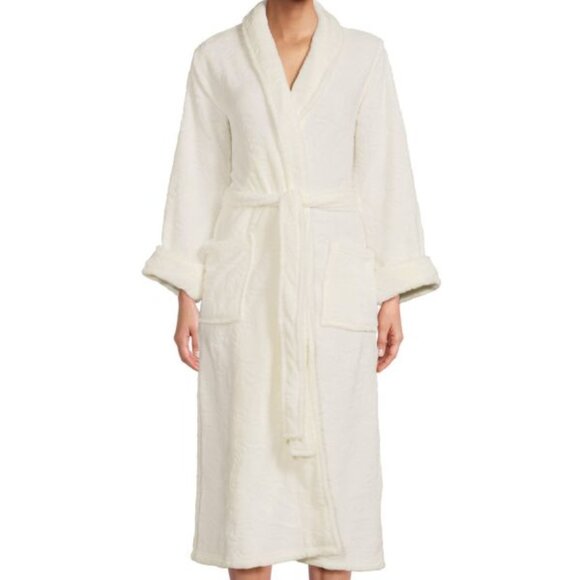 Luxurious Plush Ivory Natori Soft Belted Robe NWT   Great Christmas Gift! - Picture 1 of 10